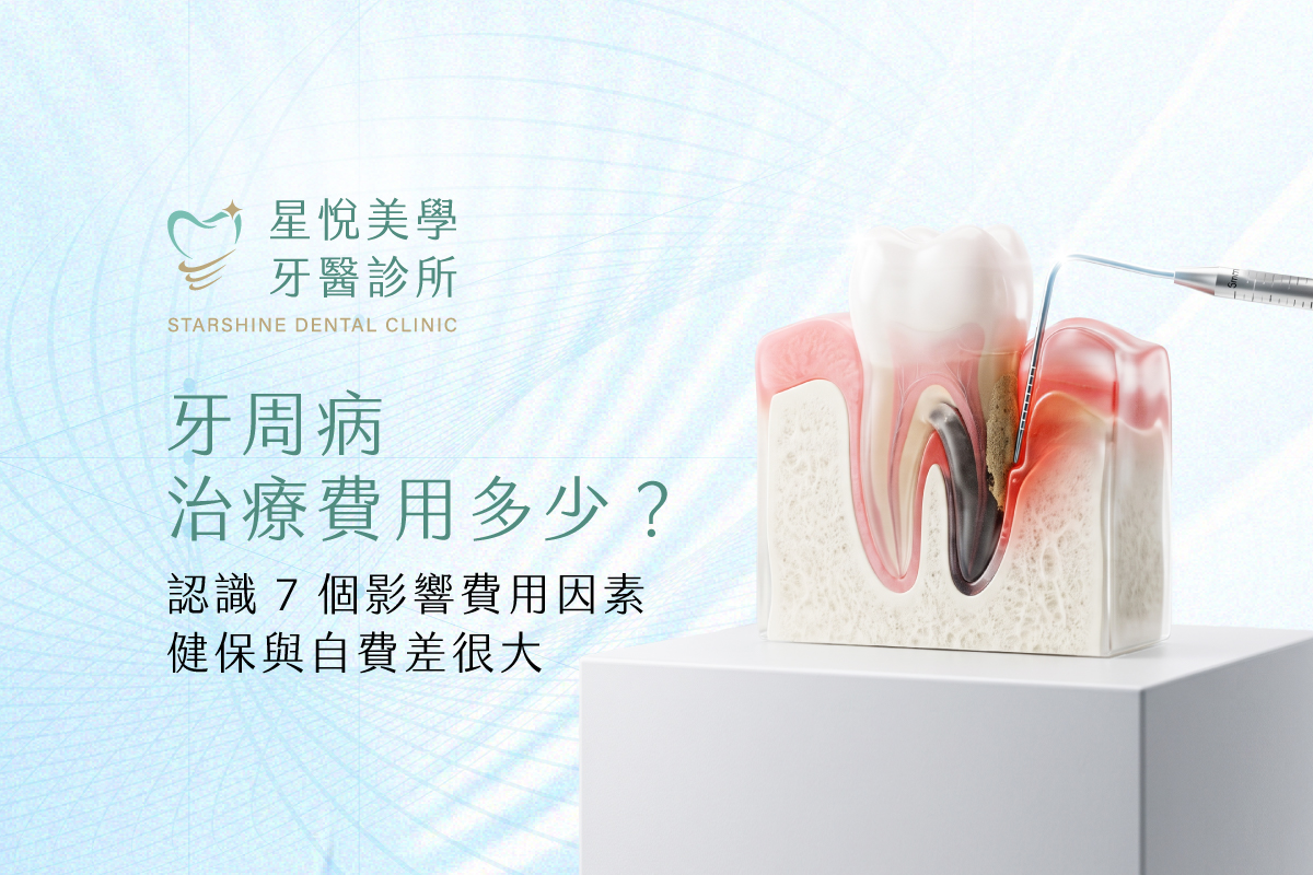牙周病治療費用多少？認識7個影響費用因素，健保與自費差很大！